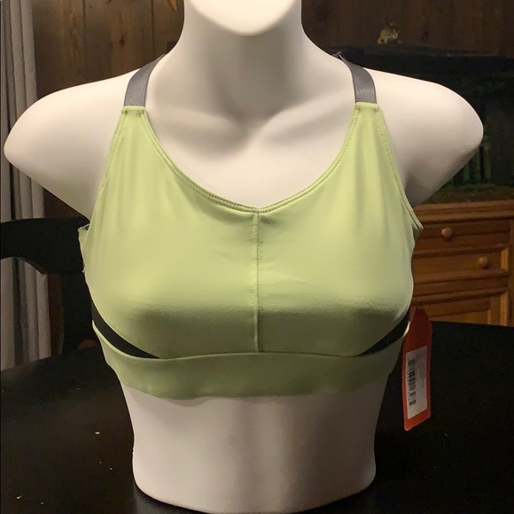 oiselle Other - Size 4 Oiselle Mineral/Charcoal Hi Low Bra